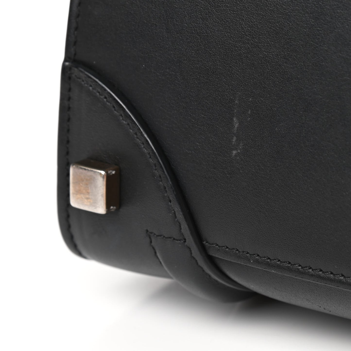 Smooth Calfskin Micro Luggage Black