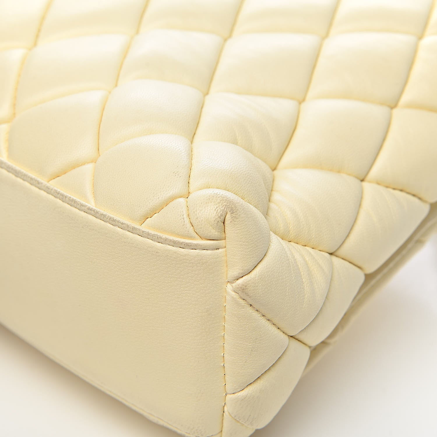 Chanel Lambskin Large New Bubble Flap Ivory 12 of 15