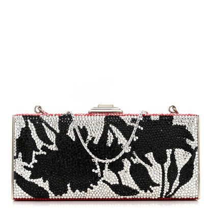 Judith Leiber Swarovski Crystal Minaudiere Clutch Multicolor 1 of 12