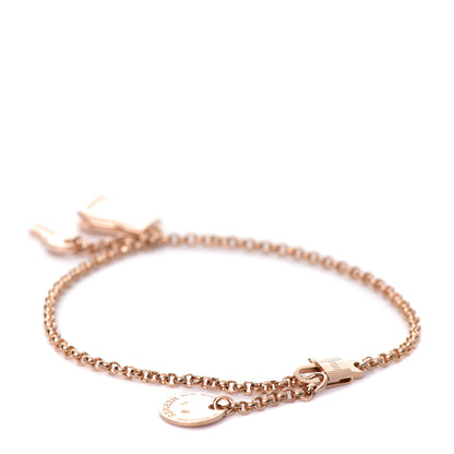 Hermes 18K Rose Gold PM Kelly Clochette Bracelet SH 3 of 5