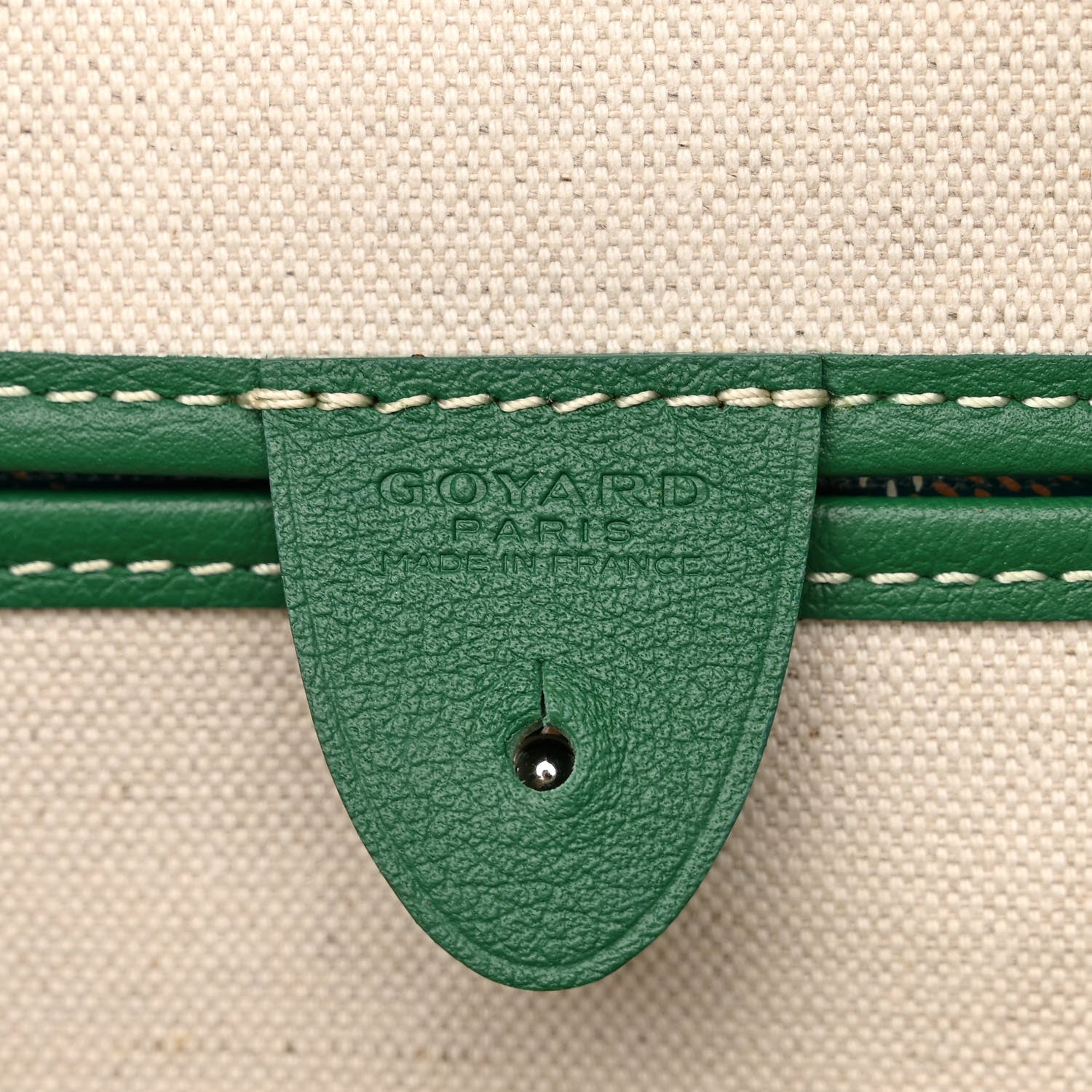 Goyard Goyardine Artois MM Green 6 of 10