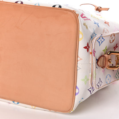 Louis Vuitton Monogram Multicolor Petit Noe White 9 of 13