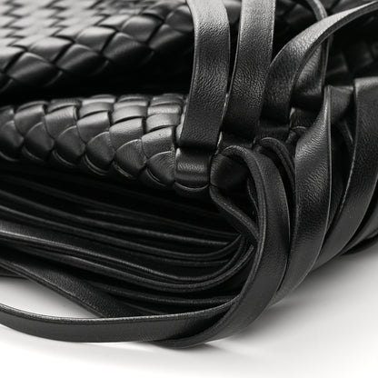 Bottega Veneta Nappa Intrecciato The Fringe Crisscross Bag Black 9 of 11