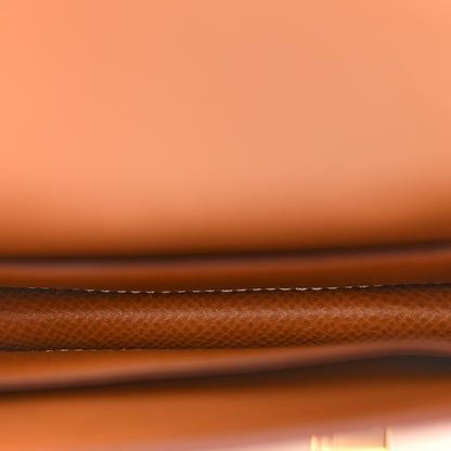 Hermes Epsom Constance Slim Wallet Gold 6 of 11
