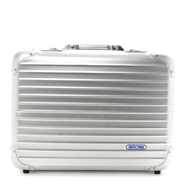 Rimowa Aluminum Topas Attache Briefcase Silver 1734126 – FASHIONPHILE