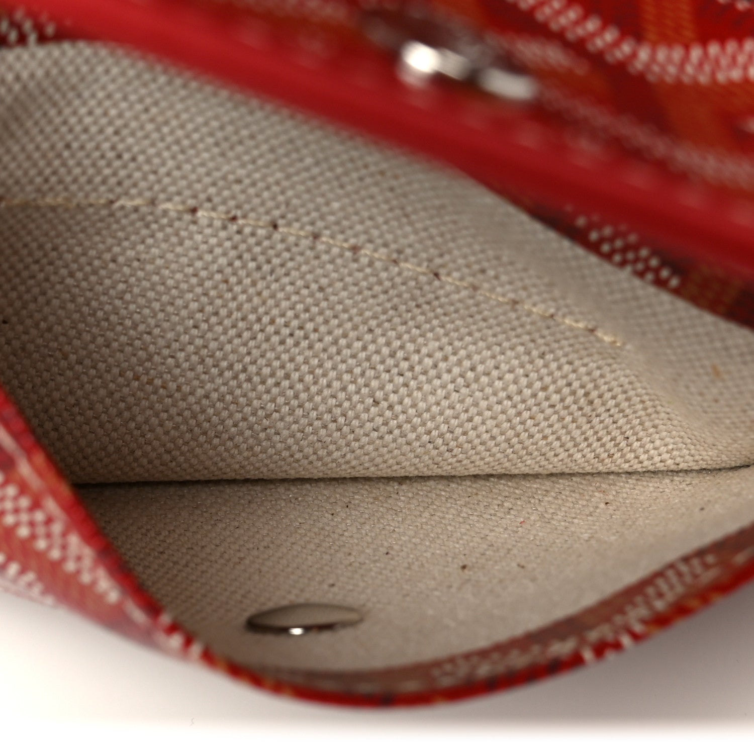 Goyard Goyardine Reversible Mini Anjou Red 13 of 20