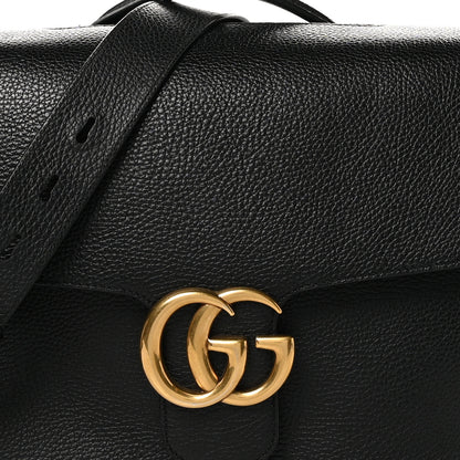 Gucci Dollar Calfskin GG Marmont Briefcase Black 8 of 11