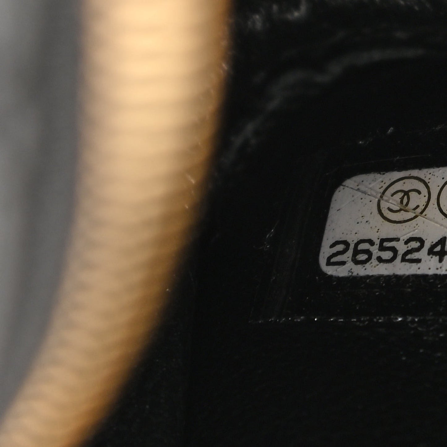 Aged Calfskin Quilted Mini Reissue Camera Case Black