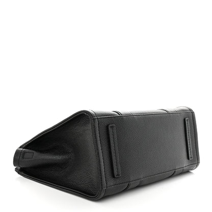 Marc Jacobs Grained Calfskin Medium The Tote Bag Black 4 of 9