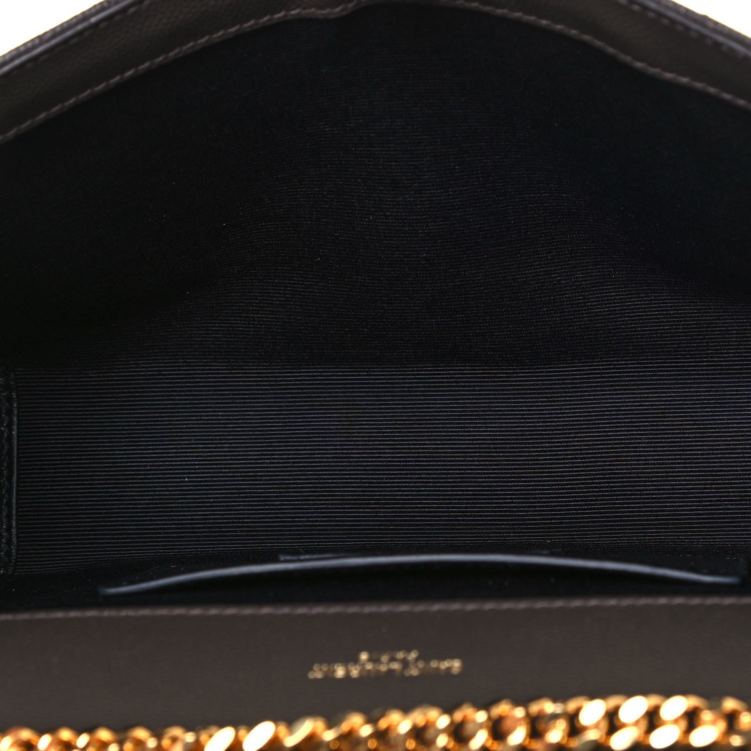 Saint Laurent Grain De Poudre Textured Mixed Matelasse Triquilt Small Monogram Satchel Pebble 9 of 13