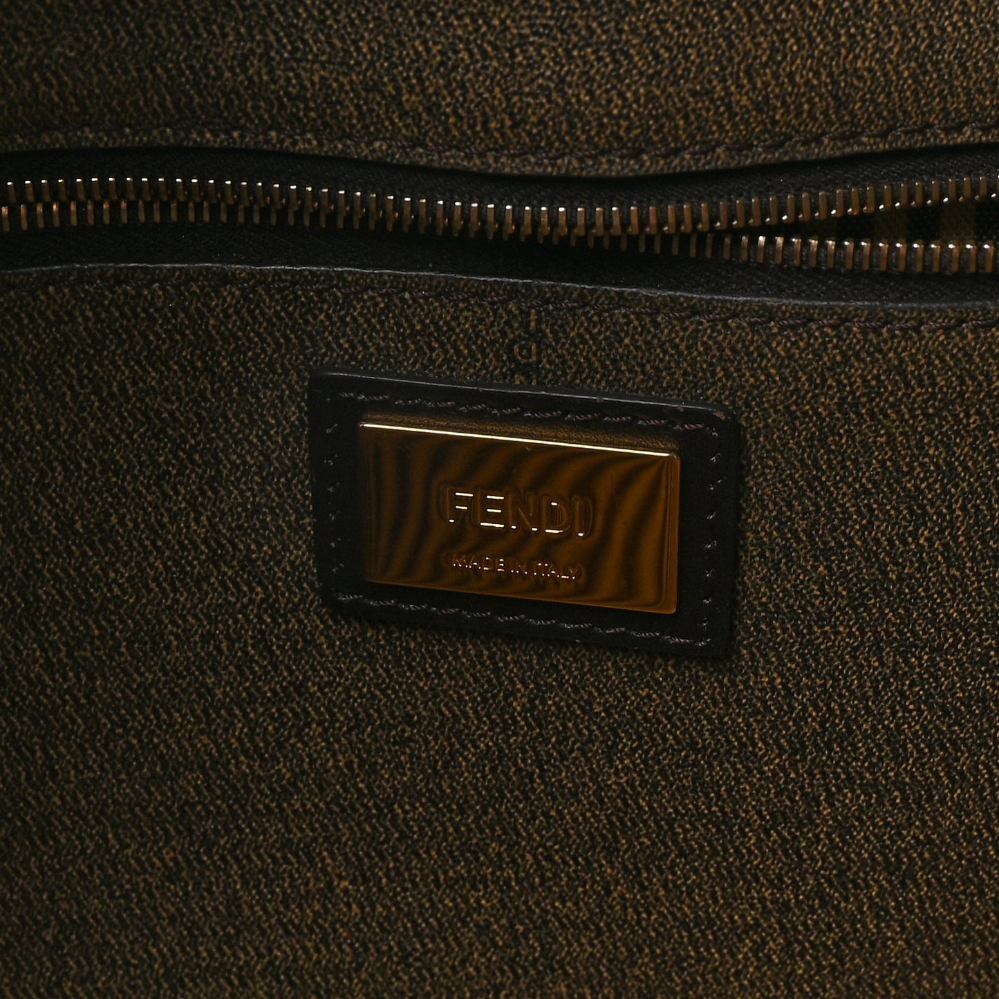 Zucca Spalmati Medium Roll Tote Tobacco Moro