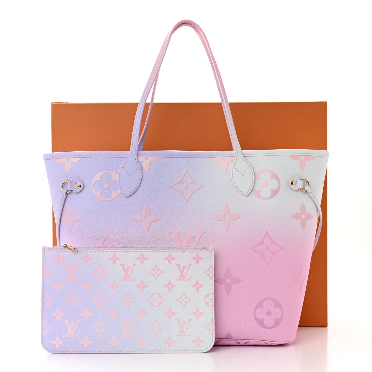 Monogram Giant Spring In The City Neverfull MM Sunrise Pastel