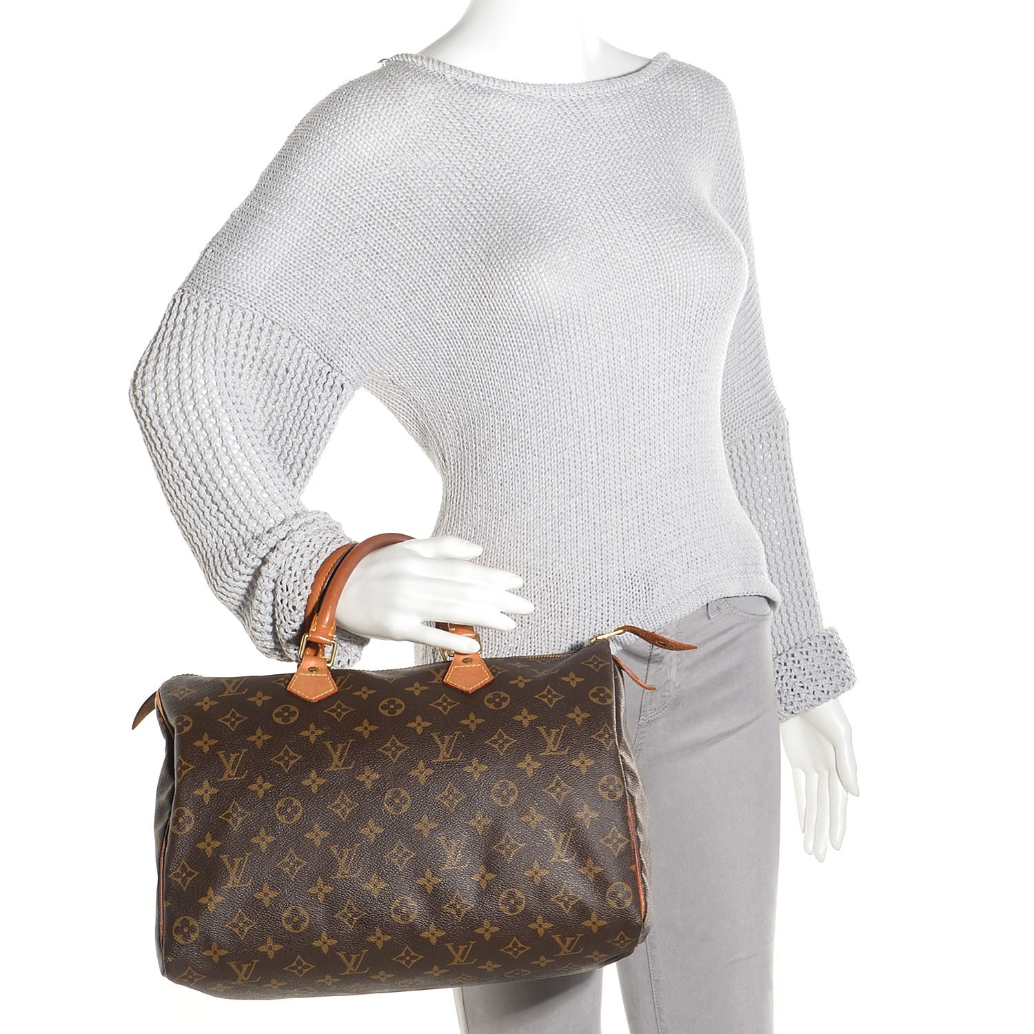 Louis Vuitton Monogram Speedy 35 2 of 7