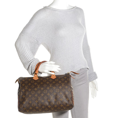 Louis Vuitton Monogram Speedy 35 2 of 7