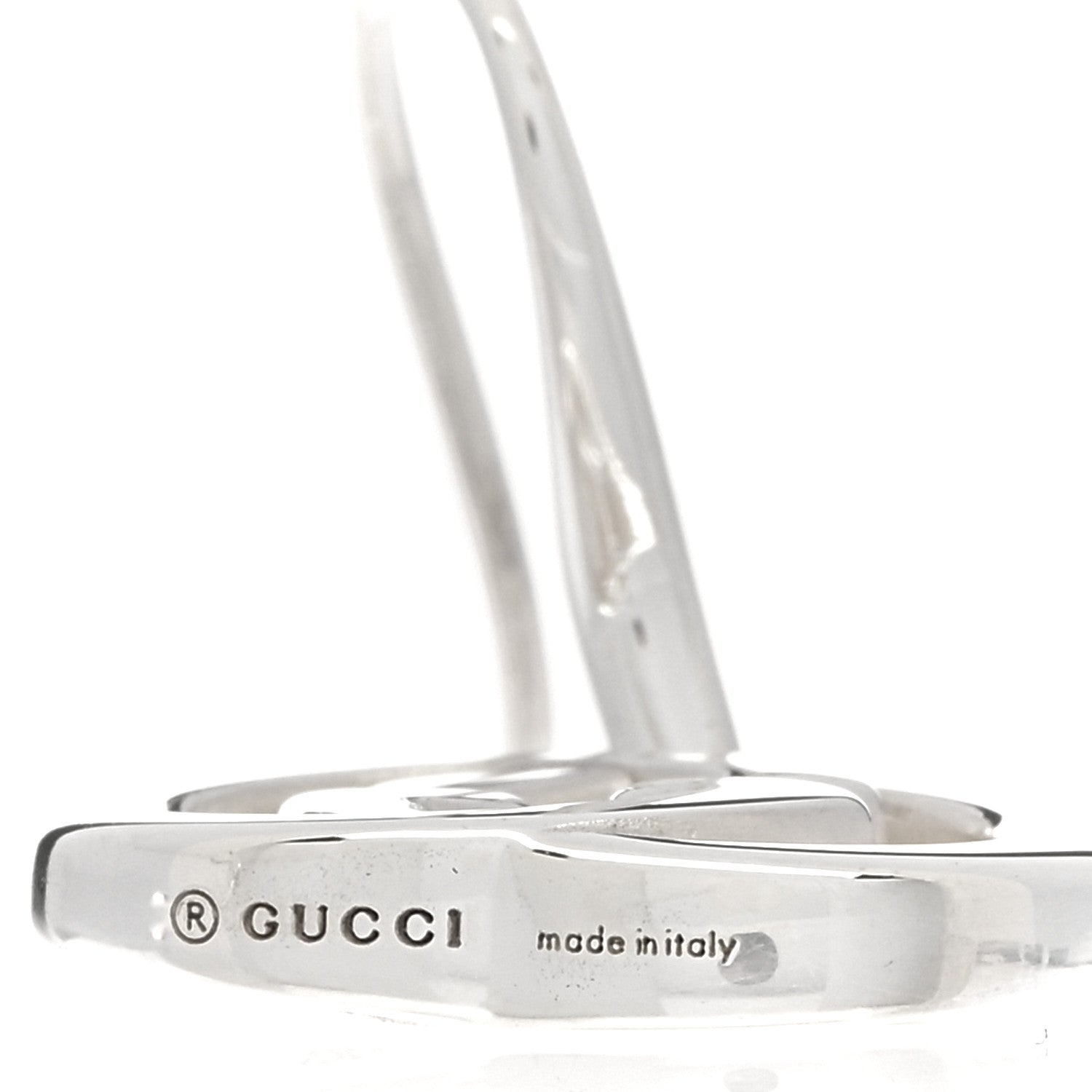 Gucci Sterling Silver Britt Drop Earrings 4 of 4