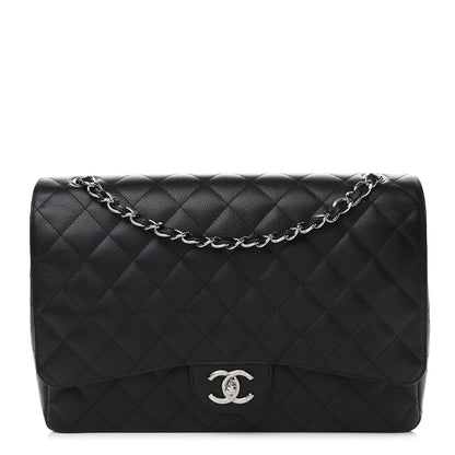 Chanel Caviar Quilted Maxi Double Flap Black 1 of 11