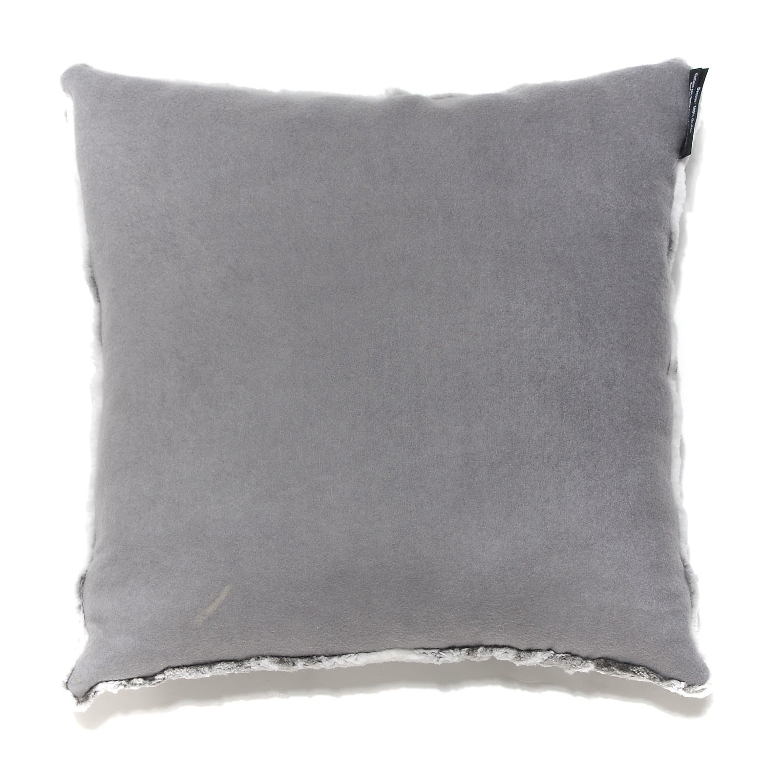 Chanel Orylag Cashmere CC Pillow Grey 3 of 6