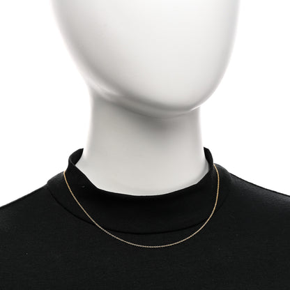 Tiffany 18K Yellow Gold Chain Necklace 16" 2 of 4