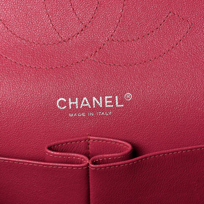 Chanel Patent Quilted Jumbo Double Flap Pink 6 of 9