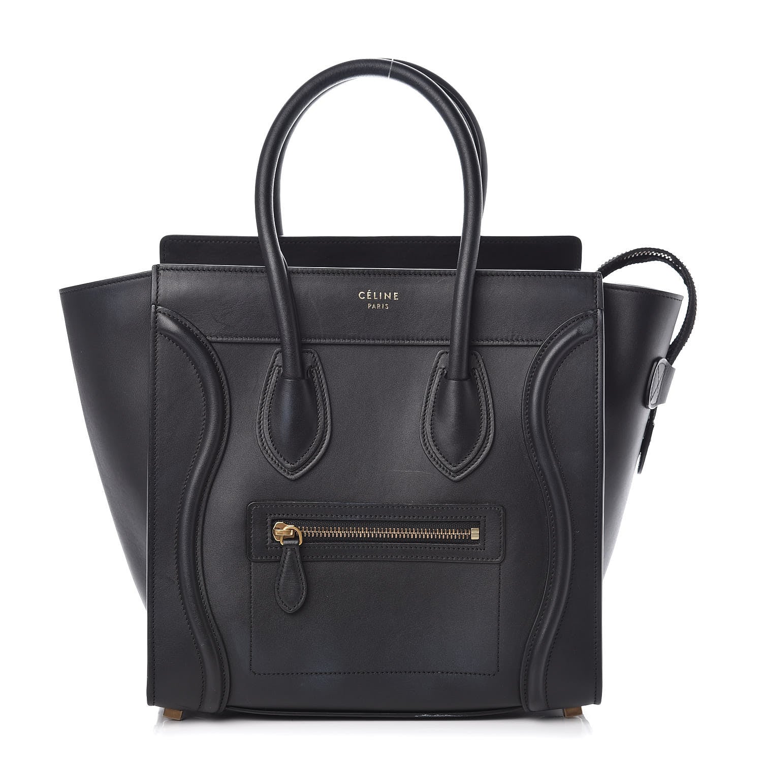 Celine Smooth Calfskin Micro Luggage Black 1 of 13