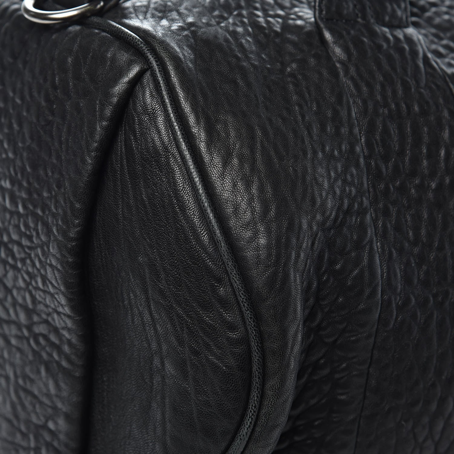 Alexander Wang Pebbled Lambskin Rocco Black Nickel Hardware 9 of 9