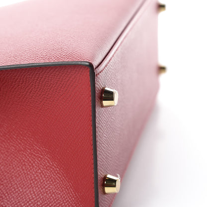 Hermes Epsom Kelly Sellier 25 Rouge Grenat 7 of 39