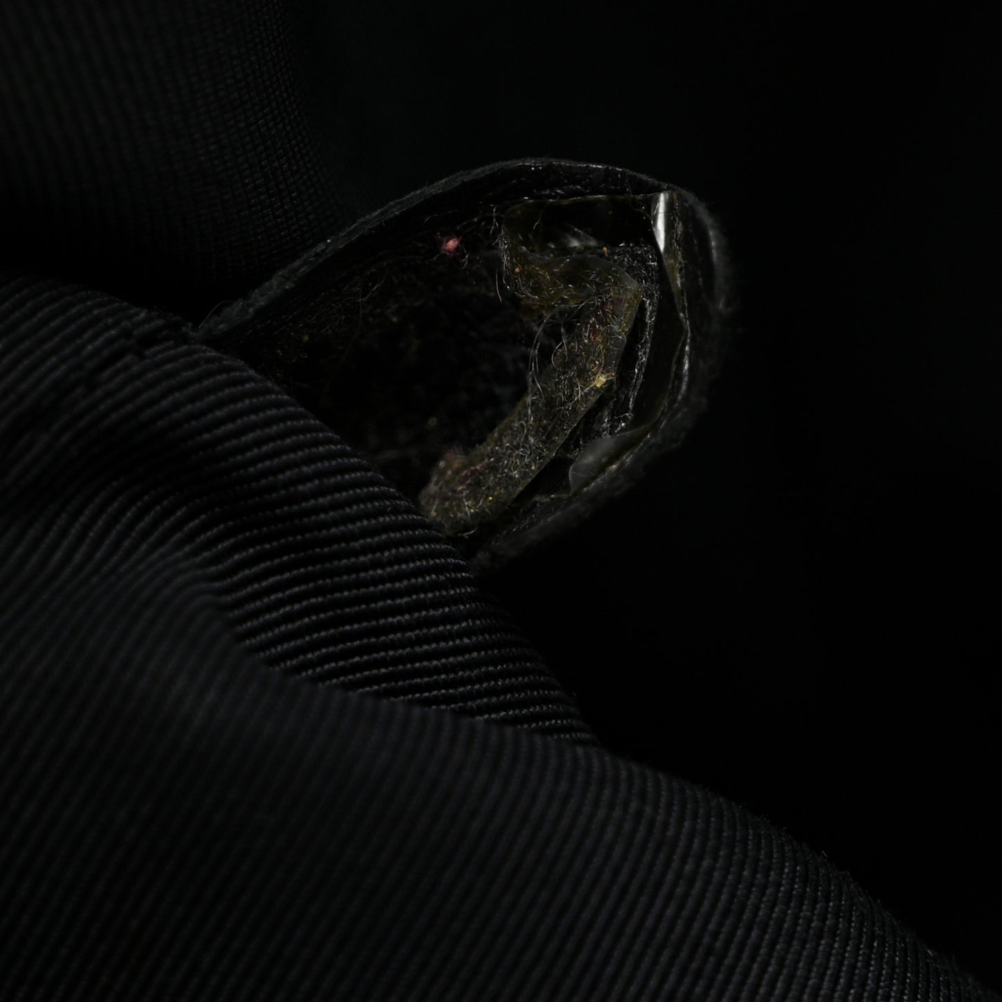 Calfskin Cerf Executive Shopper Tote Black