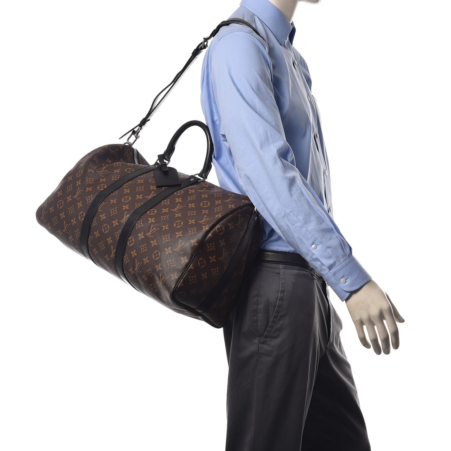Monogram Macassar Keepall Bandouliere 45