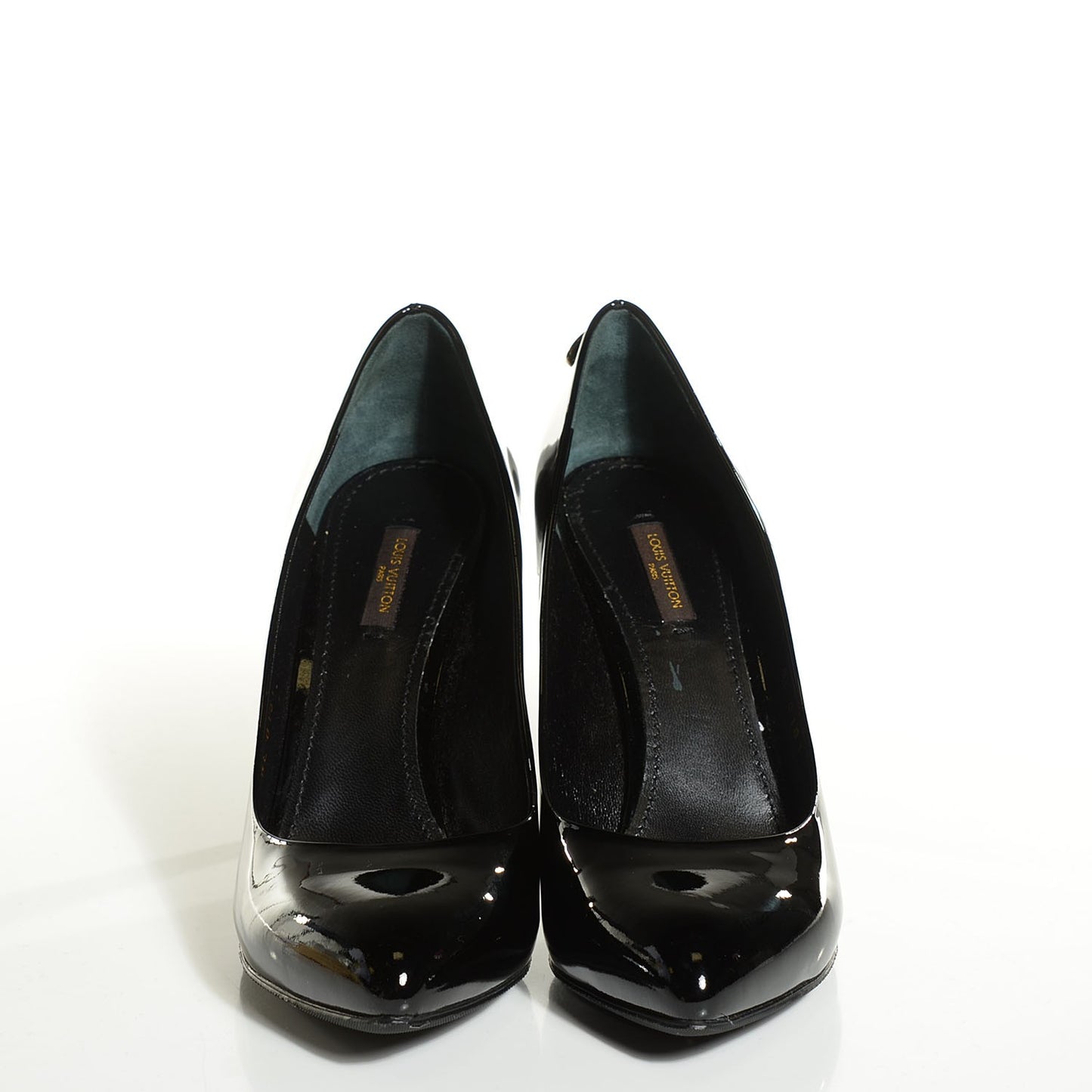 Patent Calfskin Oh Really Pumps 39 Black