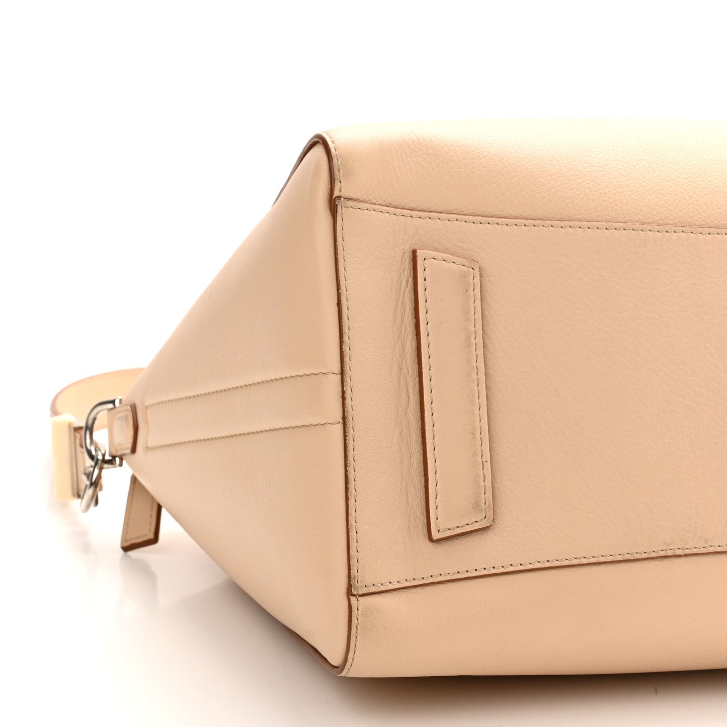 Calfskin Plexiglass Medium Antigona Light Beige