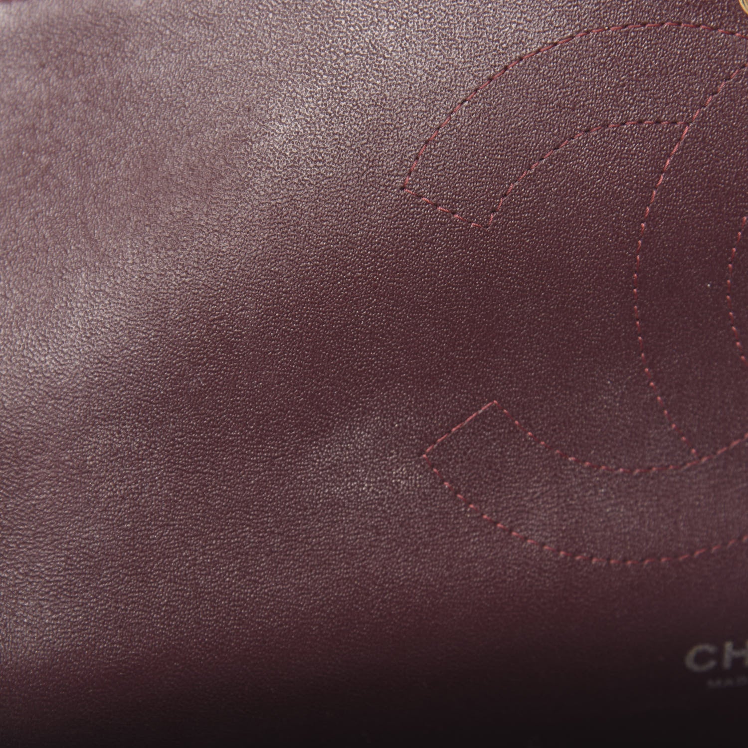 Chanel Lambskin Quilted Jumbo Double Flap Black 13 of 19