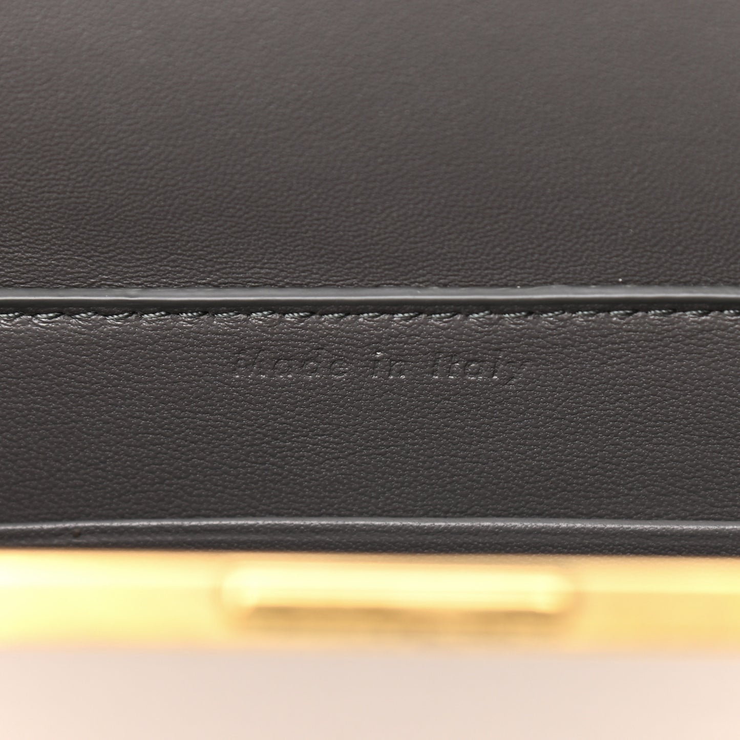 Smooth Calfskin Mini Clasp Bag Beige
