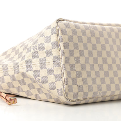 Louis Vuitton Damier Azur Neo Neverfull GM Rose Ballerine 10 of 13