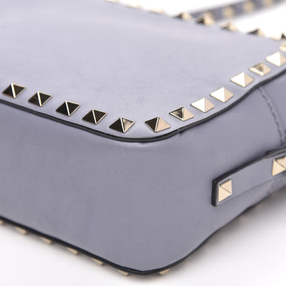 Valentino Garavani Calfskin Rockstud Camera Crossbody Bag London Stone 9 of 10