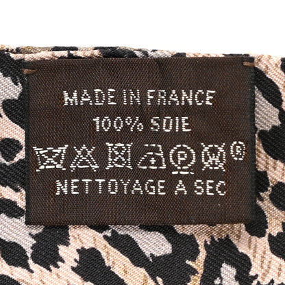 Hermes Silk Jungle Love Love Twilly Jaune Vif Canard 4 of 4