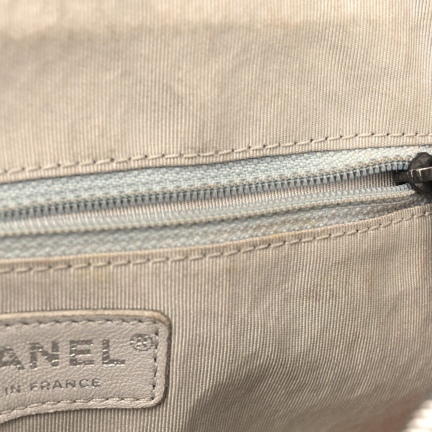 Chanel Metallic Grained Calfskin Quilted Small Casual Rock Flap Silver 12 of 19