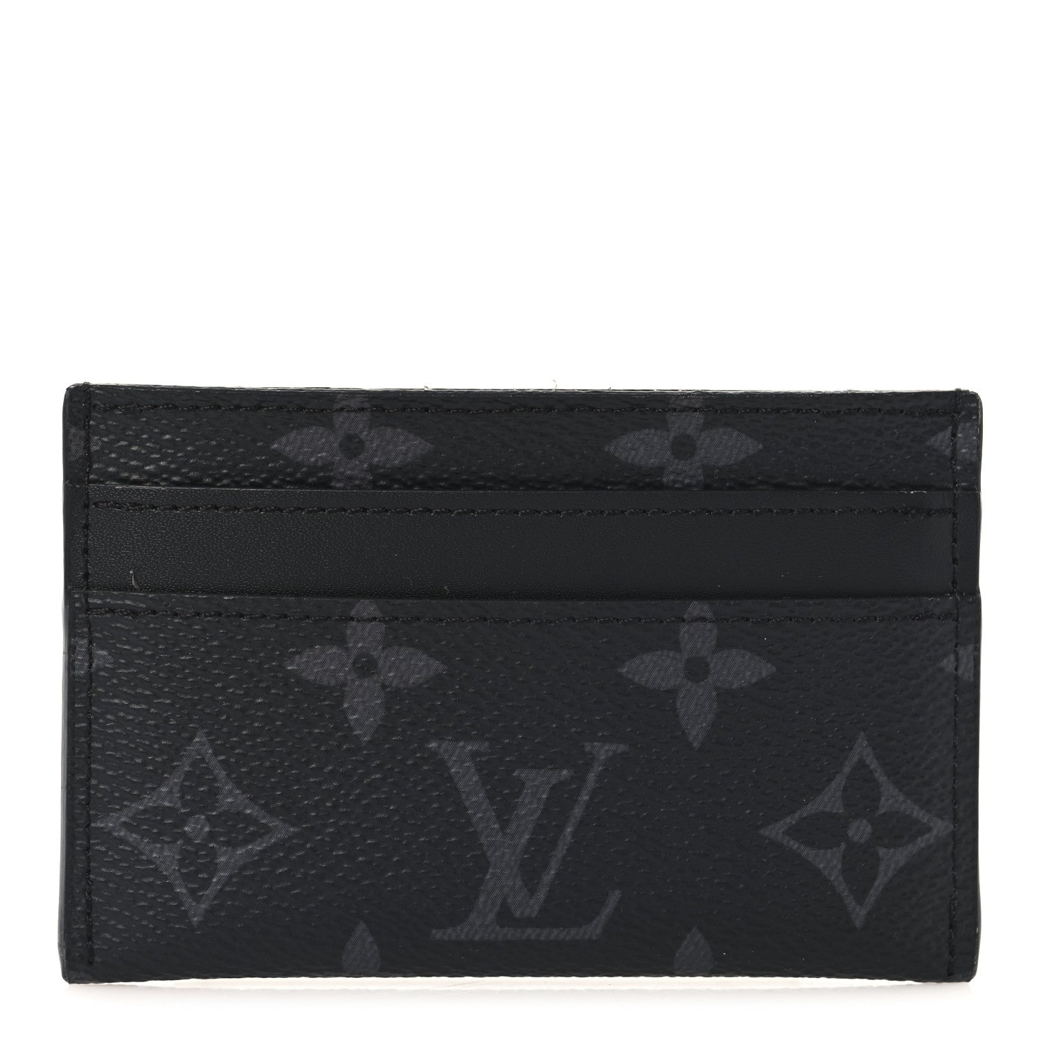 Louis Vuitton Monogram Eclipse Porte-Cartes Double Card Holder 1 of 6