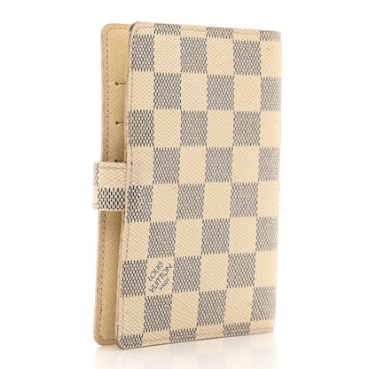 Louis Vuitton Damier Azur Small Ring Agenda Cover 3 of 9