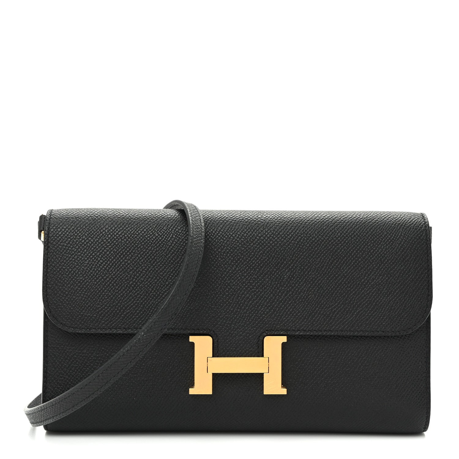 Hermes Epsom Constance Wallet To Go Black 1 of 9