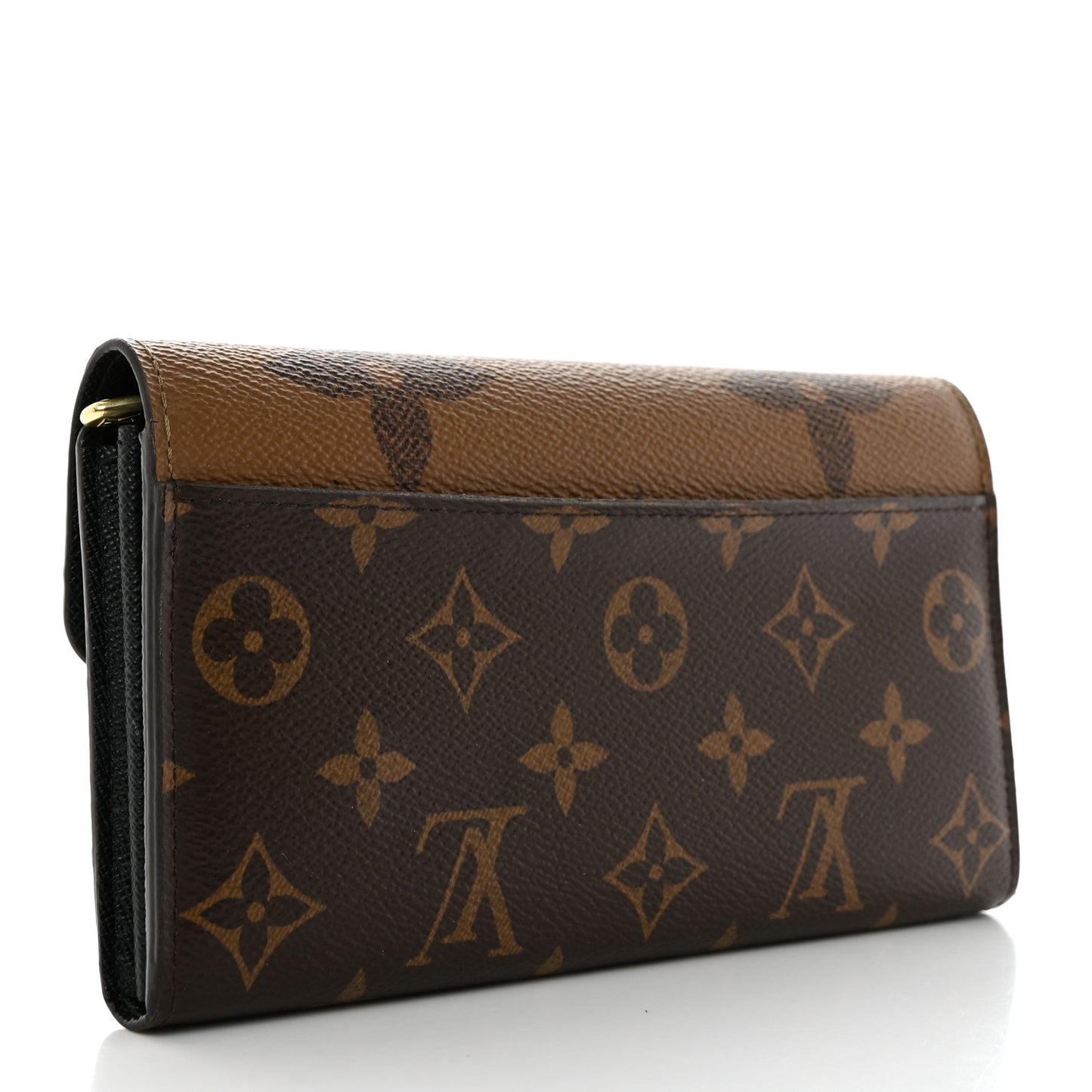 Reverse Monogram Giant Sarah Wallet