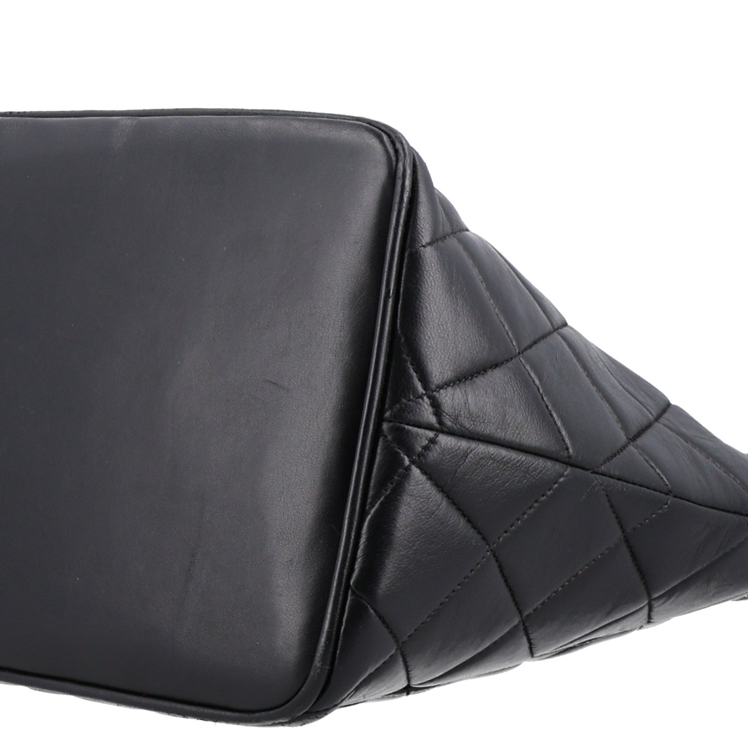 Chanel Lambskin Quilted Medallion Tote Black 10 of 10