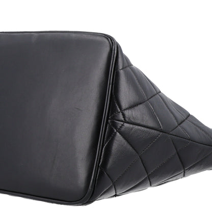 Chanel Lambskin Quilted Medallion Tote Black 10 of 10