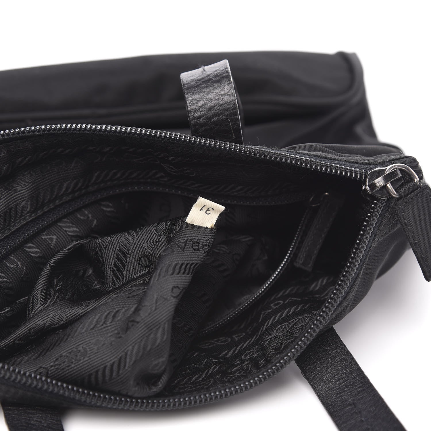 Prada Tessuto Nylon Vela Tote Black 6 of 11