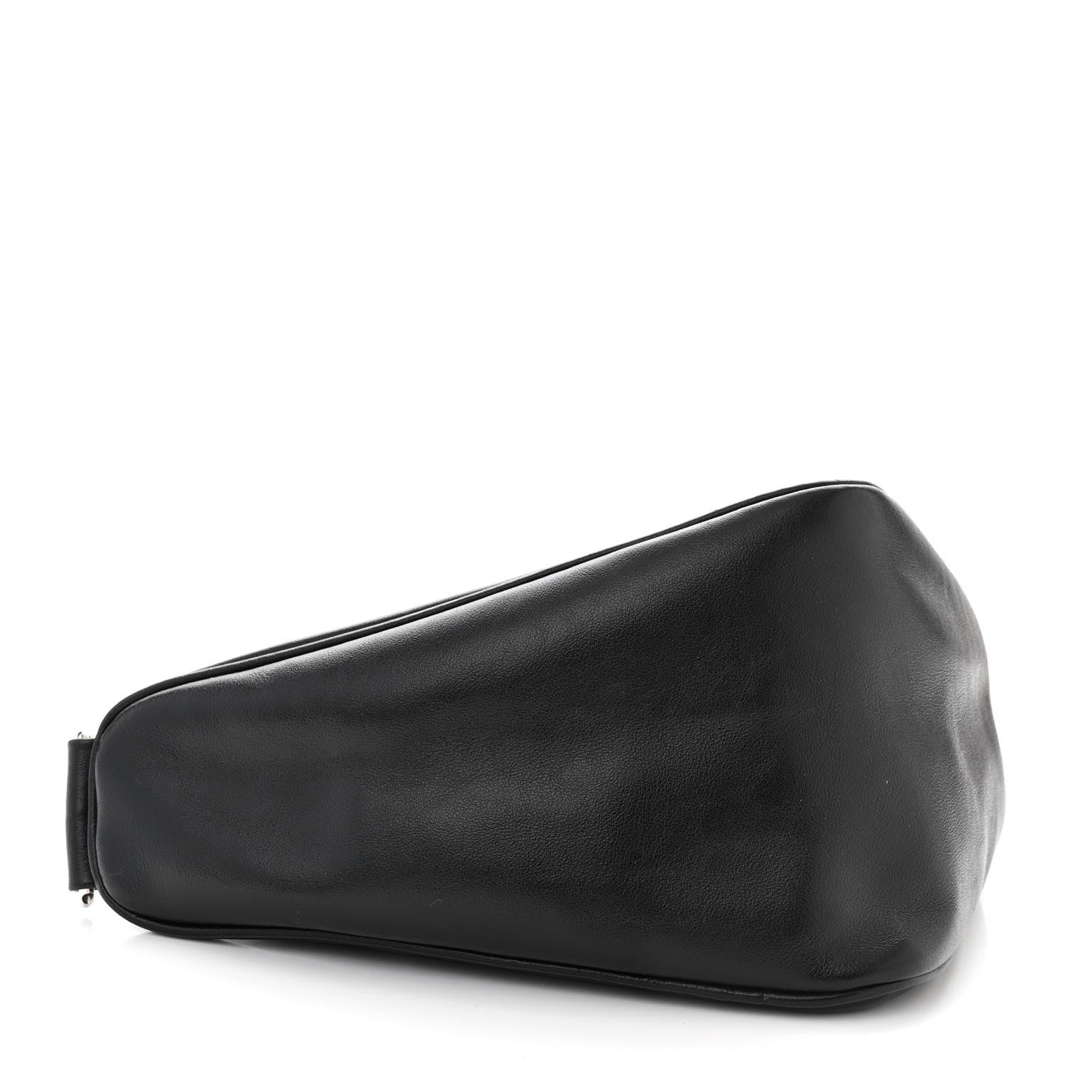 Prada Grace Lux Triangle Shoulder Bag Black 4 of 11