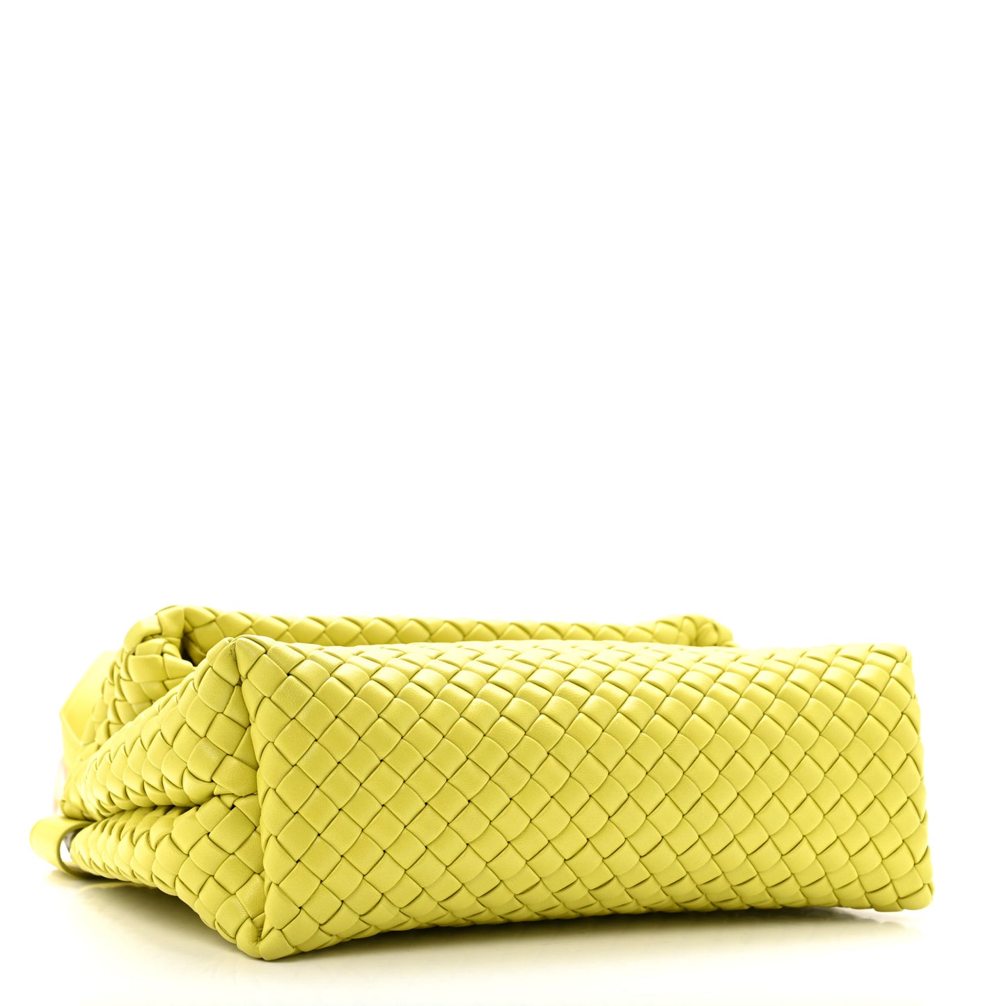 Nappa Intrecciato The Fold Crossbody Kiwi
