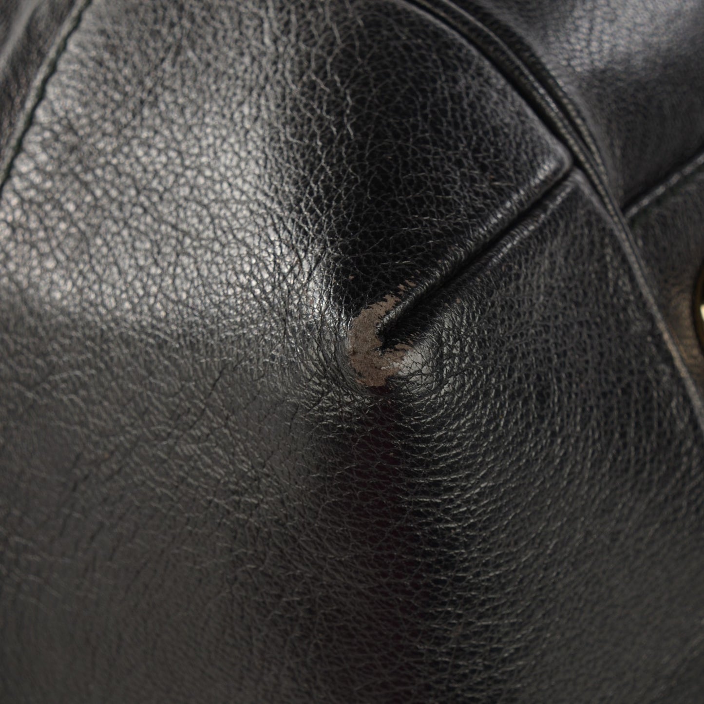 Guccissima Large Full Moon Tote Black