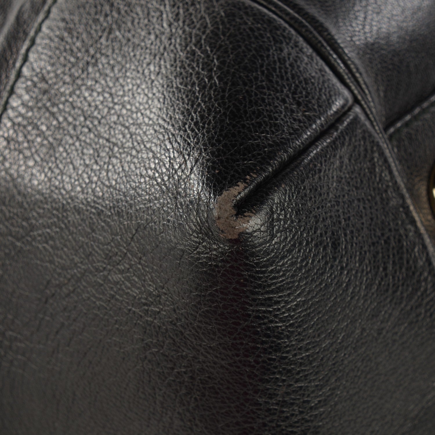 Gucci Guccissima Large Full Moon Tote Black 3 of 13