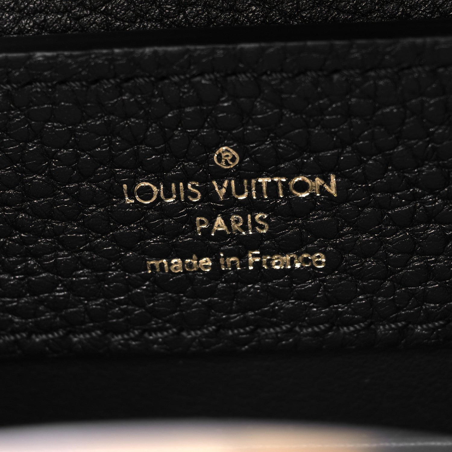 Louis Vuitton Taurillon Snakeskin Mini Capucines Black 6 of 9