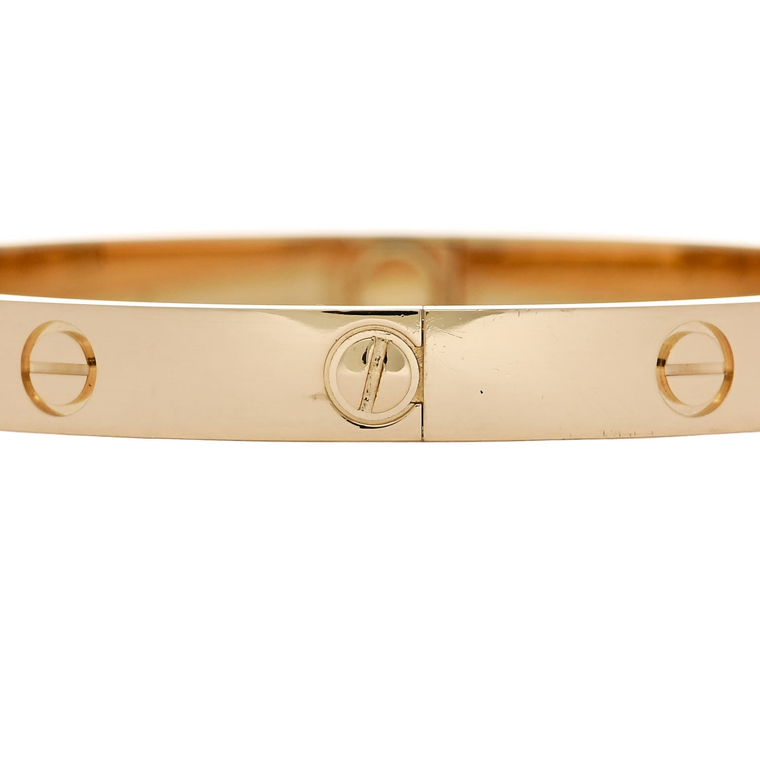 Cartier 18K Yellow Gold LOVE Bracelet 18 5 of 8