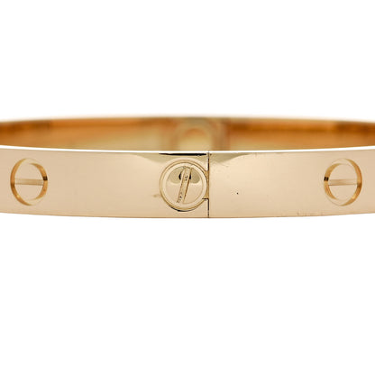 Cartier 18K Yellow Gold LOVE Bracelet 18 5 of 8